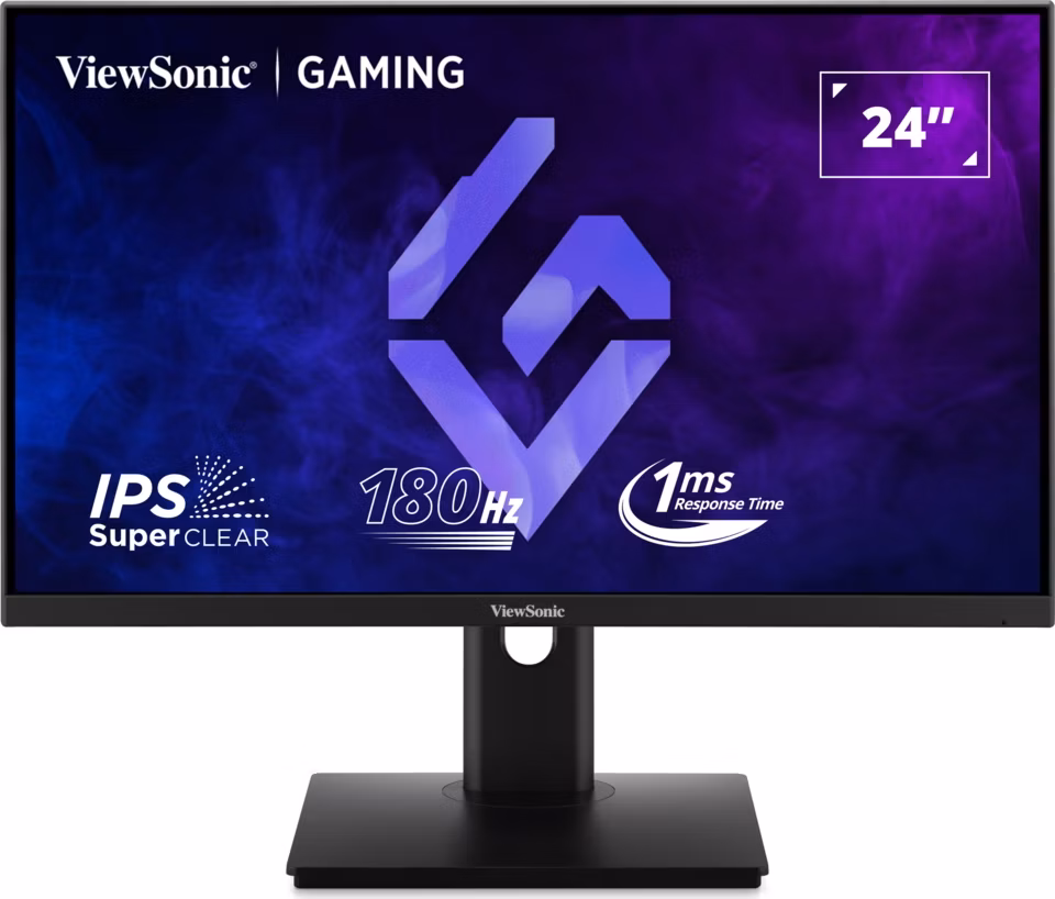 ViewSonic XG24G1 '24" 16:9 1920 x 1080 SuperClear® IPS, 180Hz, 1ms MPRT, 2 HDMI,DP, HDR10,výškově nastavitelný