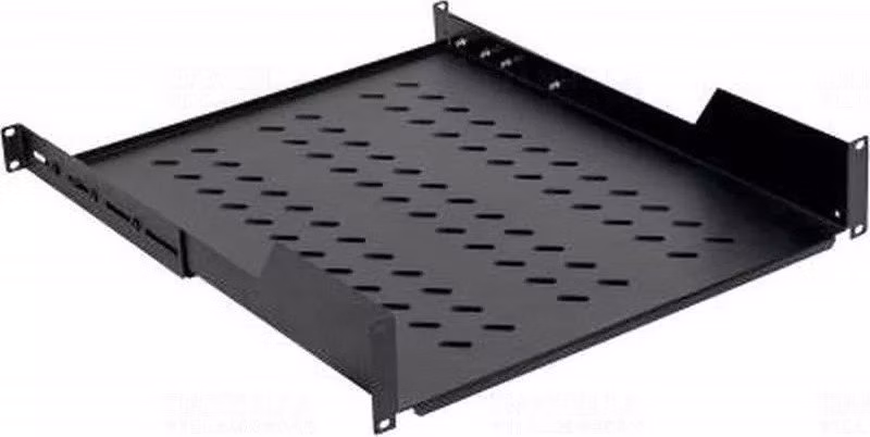 Legrand EvoLine 4-bodová pevná polica 1U, pre rozvadzac hlbky 600mm