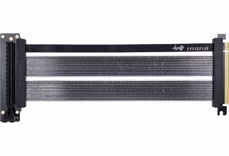 In Win PCI-E 4.0x16 Riser Cable &amp; Bracket (Vertically Mount GPU Adapter)