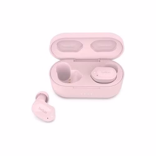 Belkin SOUNDFORM™ Play - True Wireless Earbuds - bezdrátová sluchátka, růžová