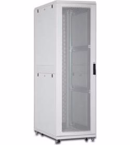 Digitus Serverový stojan 42U, Unique Series, dveře z děrované oceli 2050x600x1000 mm, barva šedá (RAL 7035)
