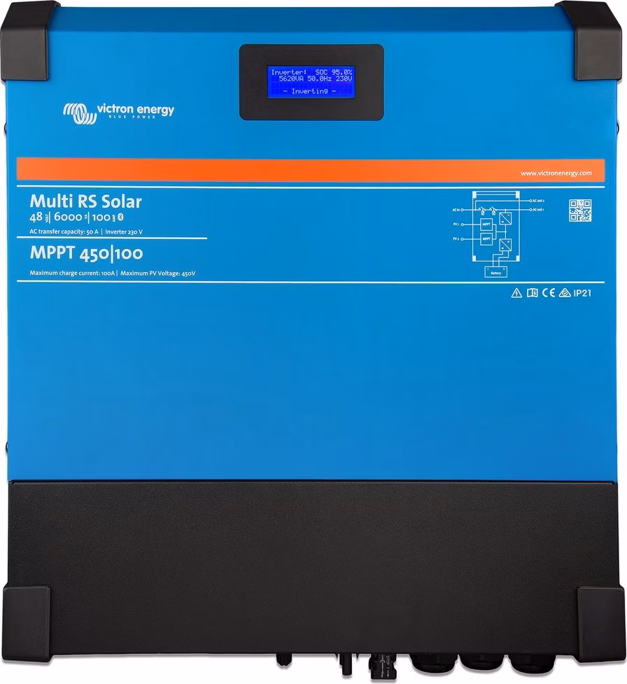 Victron Multi RS Solar hybridní měnič 48V/6,0 kW/100-450/100, 230V