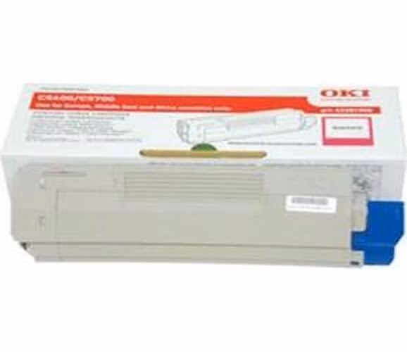 OKI originál tonerová kazeta 43381906/ C5600/ C5700/ 2000 stran/ purpurový
