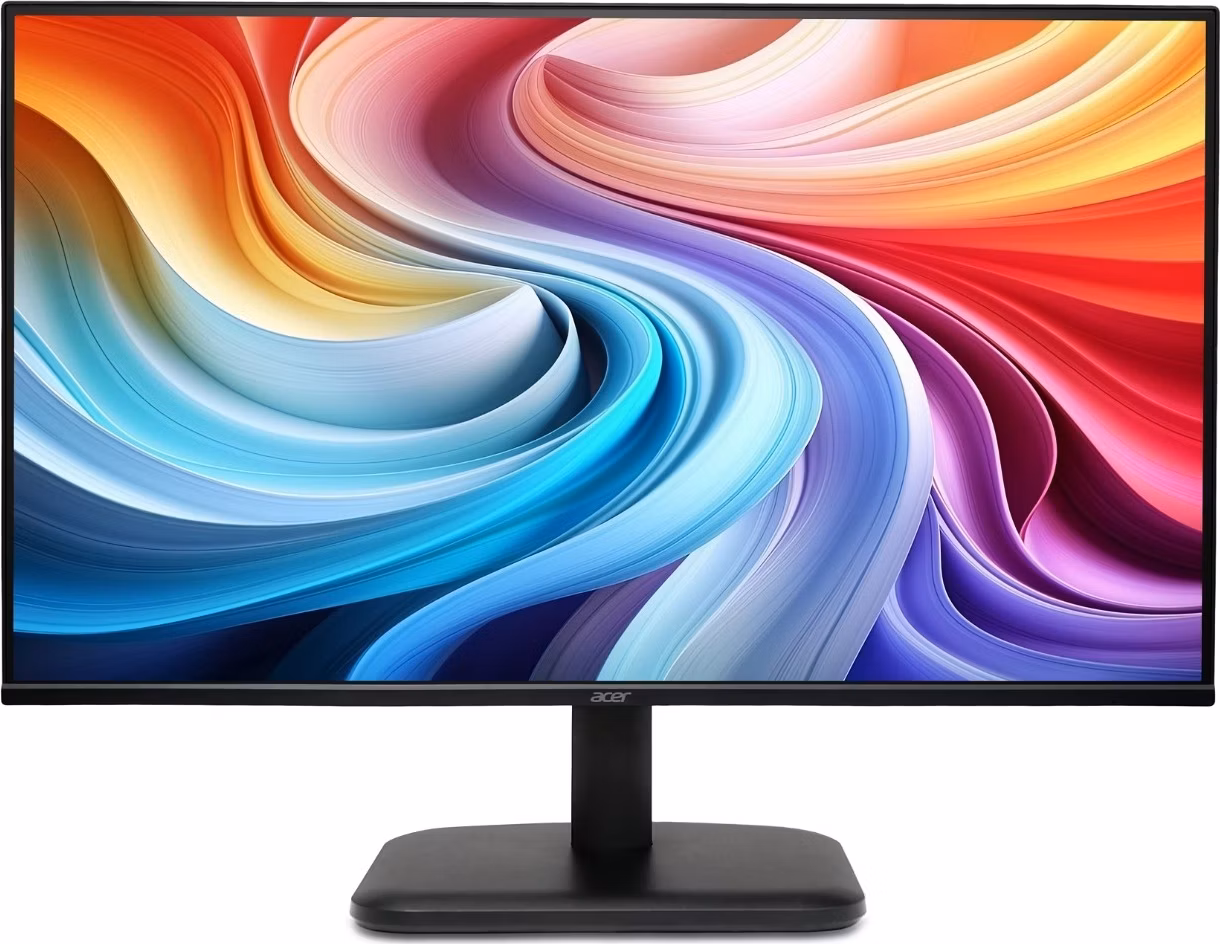 ACER LCD EK271P0Bi 16:9 1ms(VRB) 250nits 1xVGA 1xHDMI FreeSync EURO EMEA EMEA Black H.cable x1 144Hz VA