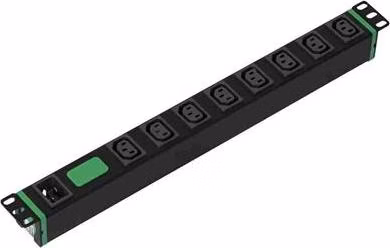 APC Easy Rack PDU, Basic, Horizontal, 1U, 3.7kW, 230V, 16A, C20->8 x C13