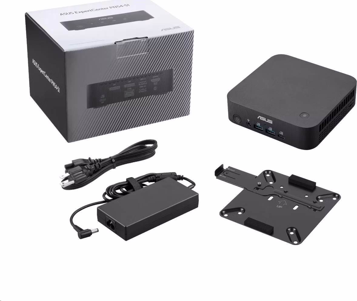 BAZAR - ASUS mini PC ExpertCenter PN54-S1 (PN54-S1-S50015AL), R5 220, 16GB, 512GB SSD, Radeon 700M, W11 Pro, Black - Poš