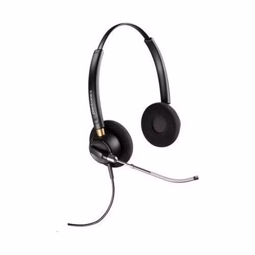HP Poly EncorePro 520V Binaural Headset +Quick Disconnect