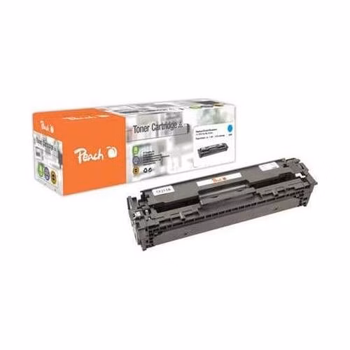 PEACH kompatibilní toner HP CF211A, No 131A, azurová, 1800str