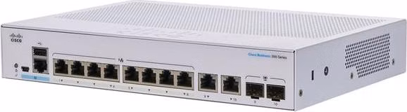 CBS350 Managed 8-port GE, Ext PS, 2x1G Combo