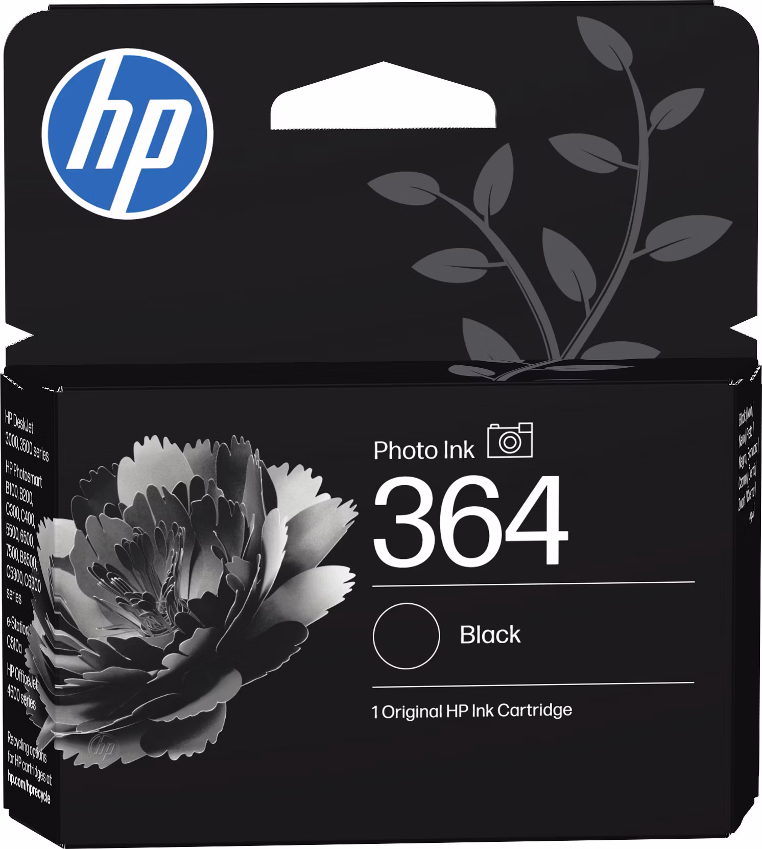 HP (364) inkoustová náplň Vivera photo černá CB317EE originál