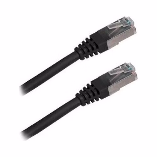 XtendLan Patch kabel Cat5e FTP 0,5m - černý