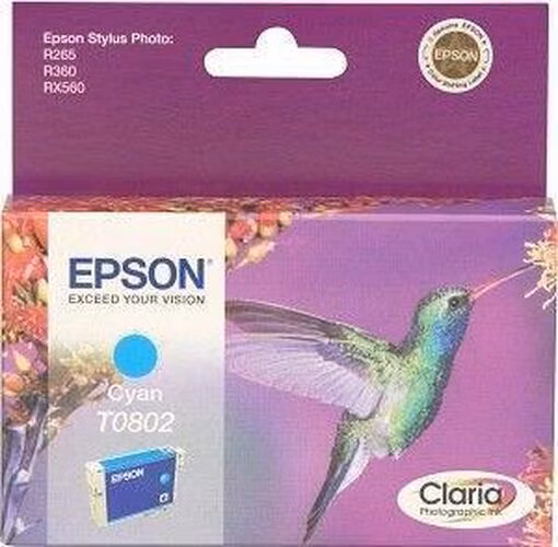 R265/360, RX560 Cyan Ink cartridge (T0802)