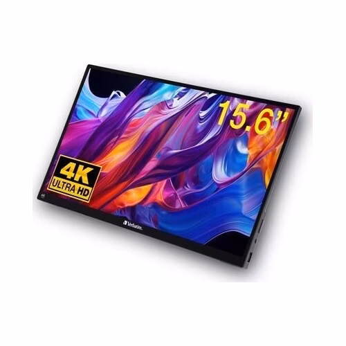 Verbatim PM-15-4K Přenosný dotykový monitor 15,6", 4K Ultra HD, Metal Housing