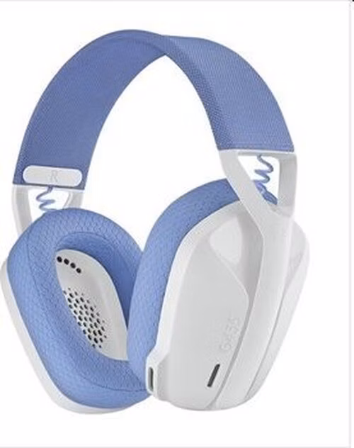 Logitech G435 LIGHTSPEED - bezdrôtové herné slúchadlá - biela/fialová