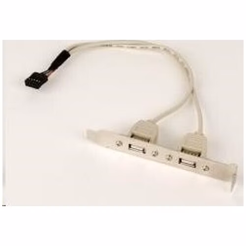 GEMBIRD Ďalšie porty pre MB, 2x USB2.0 (zátvorka)