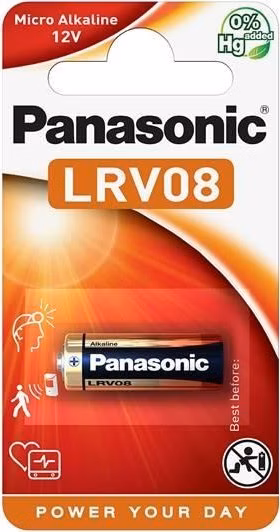 PANASONIC Alkalická baterie LRV08L/1BE 12V (Blistr 1ks)