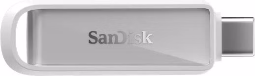 SanDisk Flash Disk 256GB iXpand Phone Drive USB-C, bílá