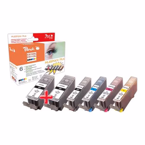 PEACH kompatibilní cartridge Canon PGI-570XL/CLI-571XL MultiPack Plus
