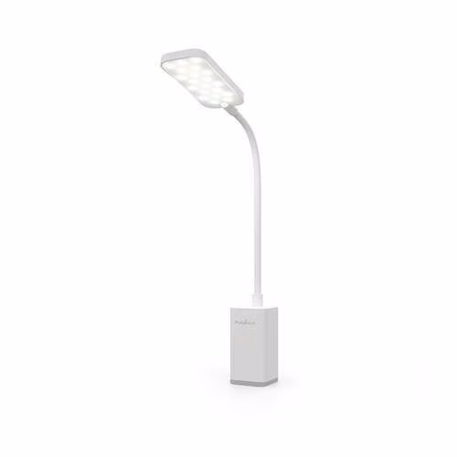 Nedis LTLR10WT - LED Stolní lampa| Stmívatelné | 1 Světelný režim | Dotykové funkce | Bílá