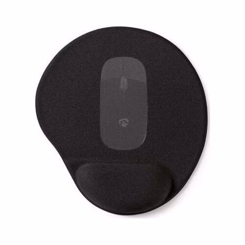 Nedis MPADFG100BK - Podložka pod myš | Gel | Černá barva