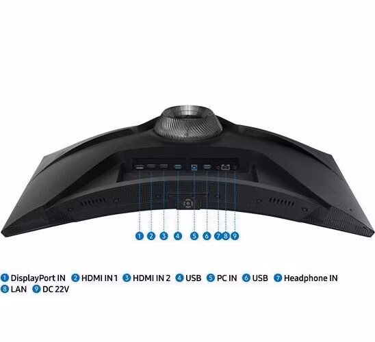 BAZAR - SAMSUNG MT LED LCD Gaming Smart Monitor 32" Odyssey G70D - IPS,3840x2160,1ms,144Hz,Pivot - Poškozený obal