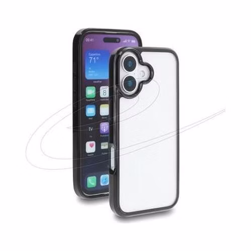 Delock Ochranné pouzdro na iPhone 17, průhledné a černé