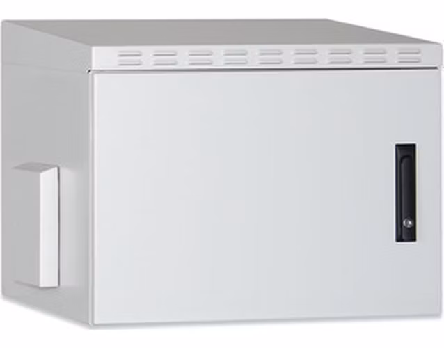 DIGITUS 7U nástěnná skříňka, venkovní, IP55 490x600x450 mm, barva šedá (RAL 7035)