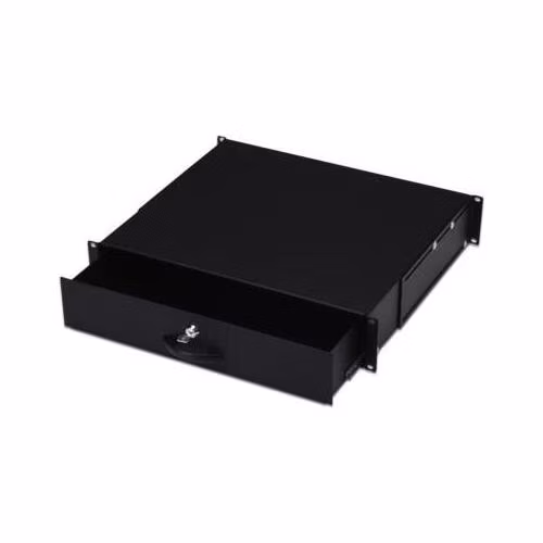 Digitus 19" uzamykatelný šuplík 3U barva černá RAL 9005