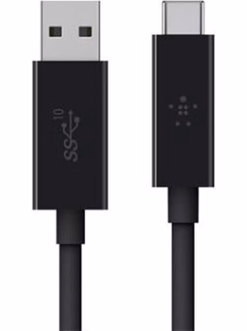 Belkin USB-C/USB-A 3.1 kabel, 0,9m, černý