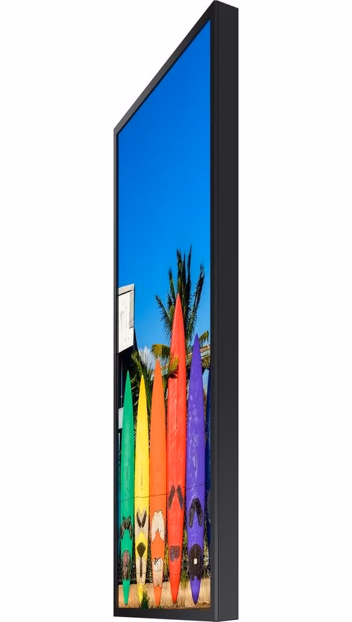 Samsung Outdoor Signage OM55B / 55"/ 4K / ADS / 2x HDMI / DP / USB / LAN / RS232 / WiFi / VESA / IP5X /
