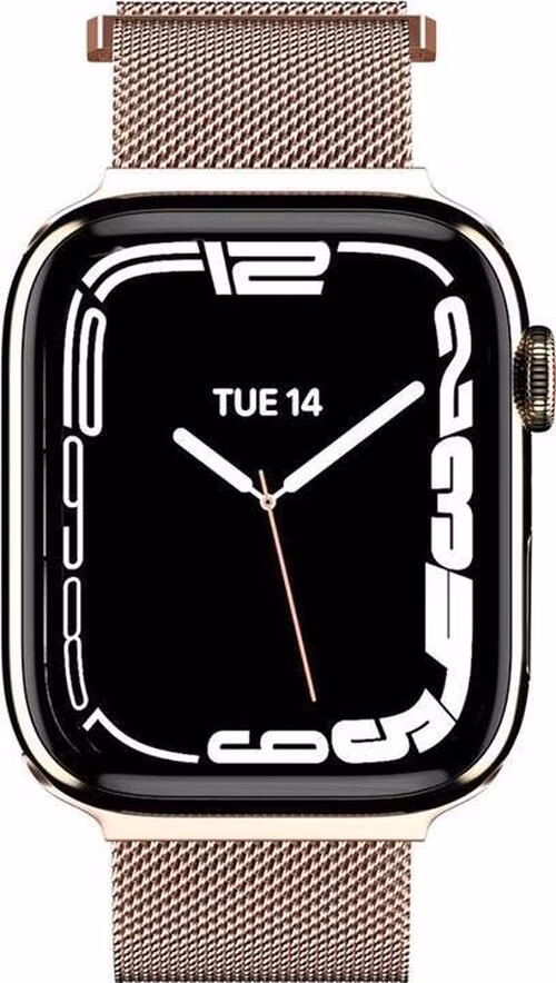 SwitchEasy remienok Mesh Stainless Steel pre Apple Watch 44/45/46mm - Rose Gold
