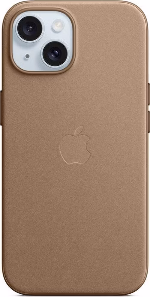 iPhone 15 FineWoven Case with MagSafe - Taupe
