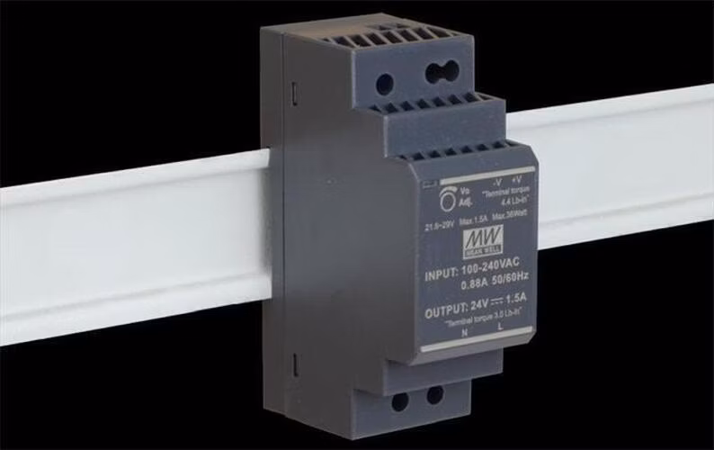 D-Link DIS-H30-24 30W 24VDC Ultra Slim DIN Rail PSU