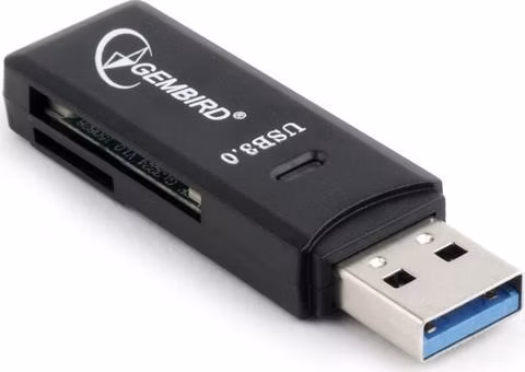 Čítačka kariet GEMBIRD USB 3.0, mini dizajn, UHB-CR3-01