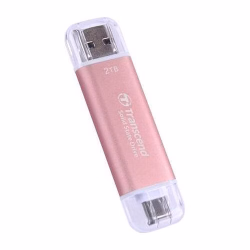 Transcend ESD310P 2TB USB Type-A/USB Type-C 3D NAND flash R 1050 MB/s, W 950 MB/s