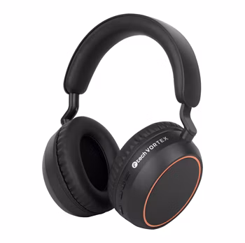 C-TECH sluchátka s mikrofonem Vortex (BHS-01), bezdrátová, Bluetooth 5.4, nabíjení USB-C, černá
