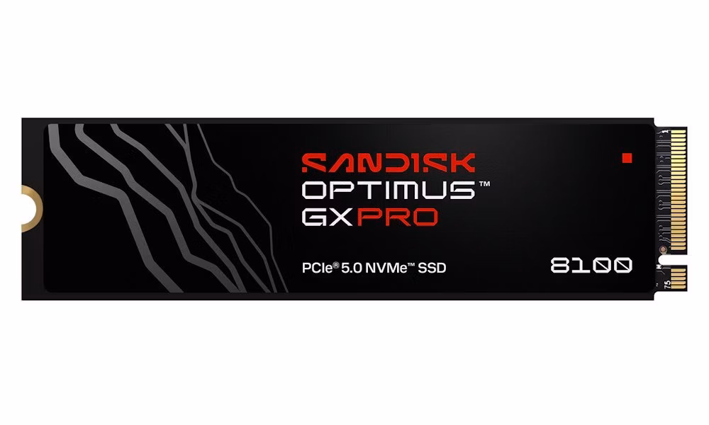 SANDISK Optimus GX PRO 8100 NVMe 8TB SSD / NVMe M.2 PCIe Gen5 / Interní / M.2 2280