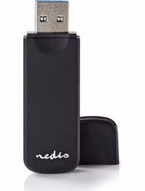 Nedis CRDRU3100BK - Čtečka karet SDXC/microSDXC | Více karet | USB 3.0 | 5 Gbps