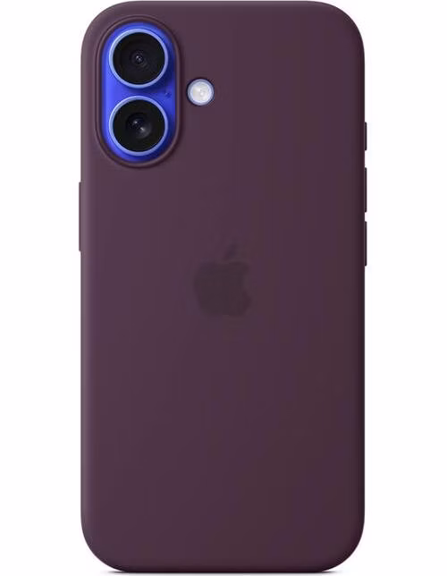 iPhone 16 Silicone Case with MagSafe - Plum *Poškodený obal*