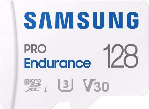 Samsung PRO Endurance/micro SDXC/128GB/100MBps/UHS-I U3 / Class 10/+ Adaptér