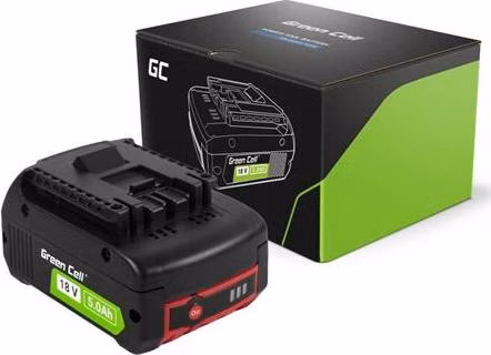 Green Cell Náhradní baterie pro elektrické nářadí Bosch 18V 5Ah GBA 1600A002U5