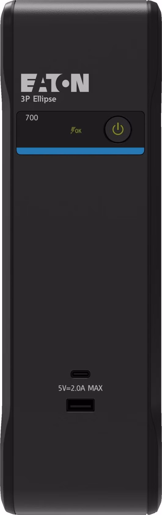 Eaton -poškozený obal-nový- 3p Ellipse UPS USB FR, 700VA, 420W,