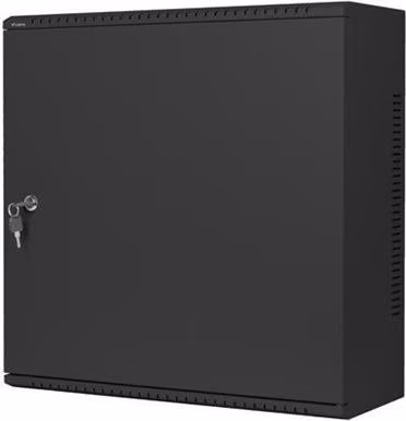 LANBERG 19" RACKOVÁ SKŘÍŇ PRO MONTÁŽ NA STĚNU 6U+3U/540X200 NÍZKOPROFILOVÁ ČERNÁ  (SMONTOVANÁ)
