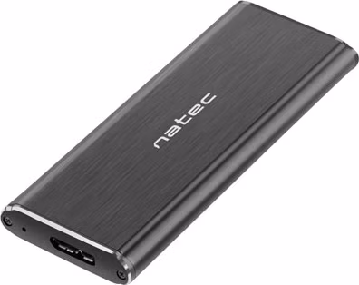 Externý box pre SSD Natec RHINO M.2 NVME LITE USB-C 3.1 GEN2, hliníkové telo