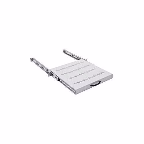 TRITON Výsuvná polica 19", 1U/350 mm, nosnosť 30 kg, čierna