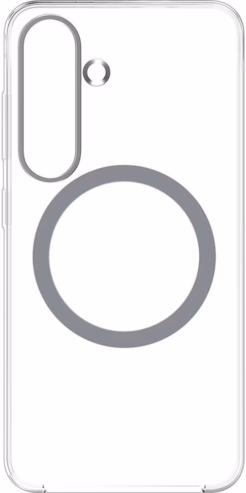 Samsung Průhledný kryt s magnetickým úchytem pro Galaxy S25 Transparent