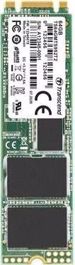 TRANSCEND MTS952T2 64GB Industrial 3K P/E SSD disk M.2, 2280 SATA III 6Gb/s (3D TLC), 560MB/s R, 520MB/s W