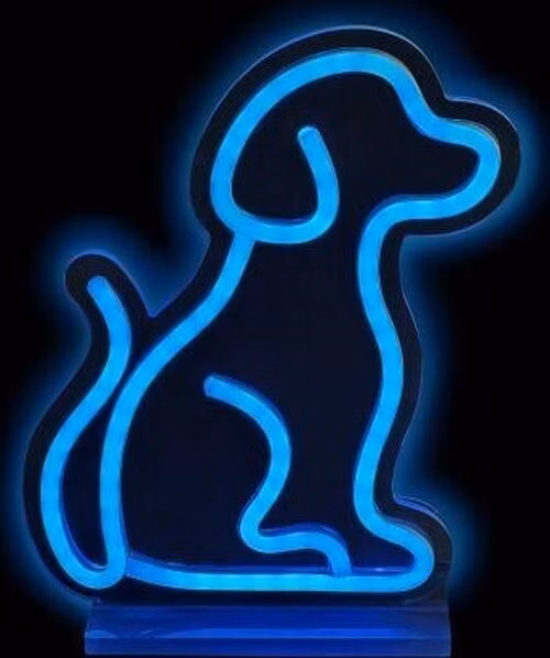 2Kids Toys LED NEON LIGHT lampička Pes