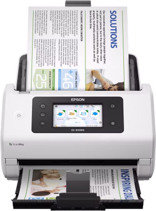 EPSON skener WorkForce DS-900WN - A4/70 str./min/600x600dpi/USB3.0/DADF/LAN/Wi-Fi