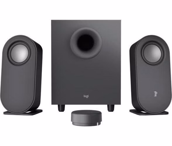 Logitech® Z407 Bluetooth computer speakers with subwoofer and wireless control - GRAPHITE - BT